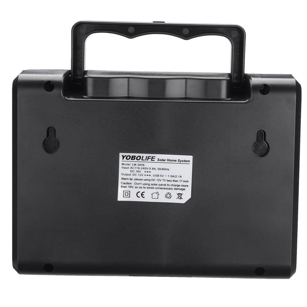 Solar Generator 220 V Solar Lamp Household Outdoor Lamp With Plug-In Solar Cell Phone Charging