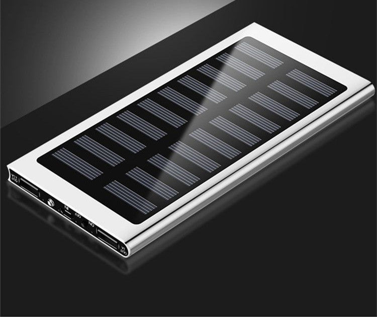 Ultra-thin metal solar power bank