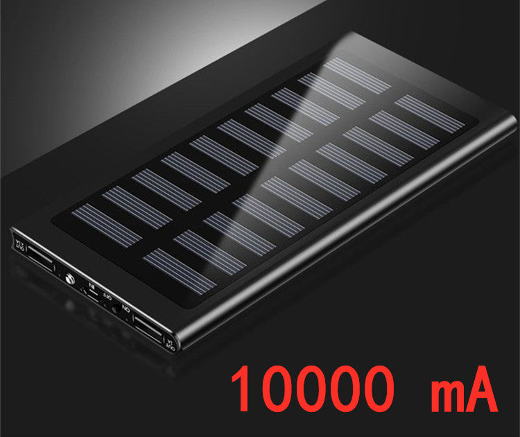 Ultra-thin metal solar power bank