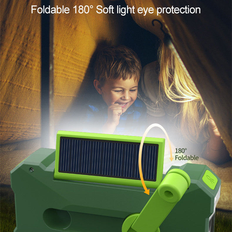Portable Solar 10000mAh Emergency Radio Hand Crank AM-FM-NOAA