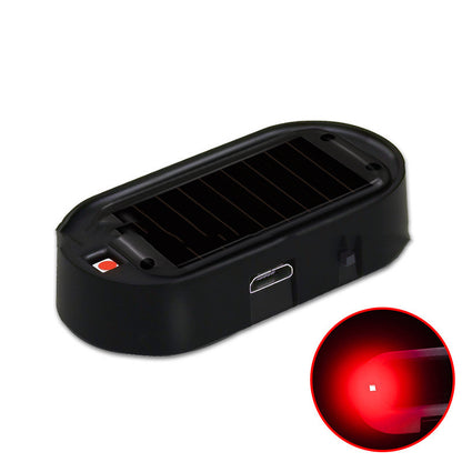 On-board Solar Anti-theft Warning Light