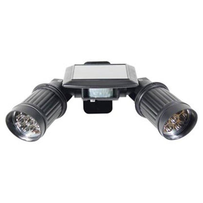 Solar Motion Sensing Double Head Spotlight