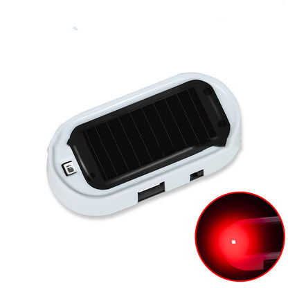 On-board Solar Anti-theft Warning Light