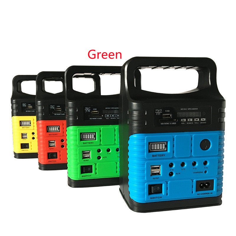 10W Solar Power System Solar Emergency Light Solar Radio Solar System