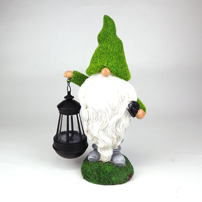 Resin Handicraft Garden Solar Lamp Ornaments