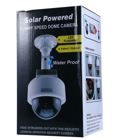 Solar Energy Waterproof Outdoor Fake Camera