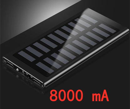 Ultra-thin metal solar power bank