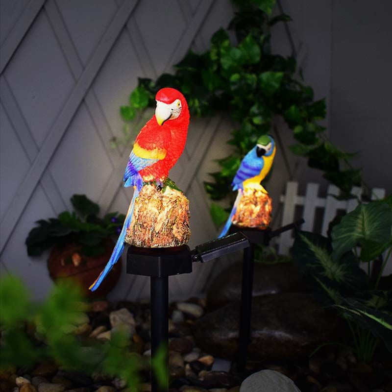 Parrot Solar Light Outdoor Waterproof Garden Light
