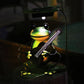 Solar Lamp Outdoor Lawn Frog Garden Decoration
