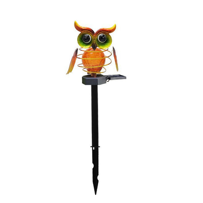 Solar Owl Outdoor Waterproof LED Garden Pathway Light