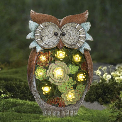 Solar Owl Led Light Outdoor Decorative Light