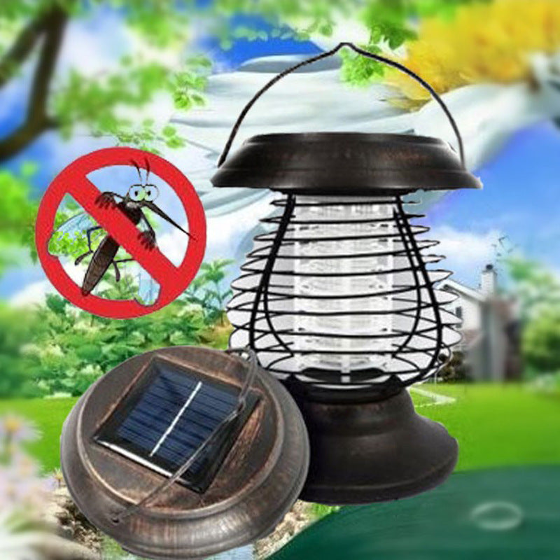 Portable solar mosquito lamp