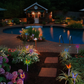 Solar Butterfly Light 7 Color Lawn Garden Villa Landscape Decorative Light
