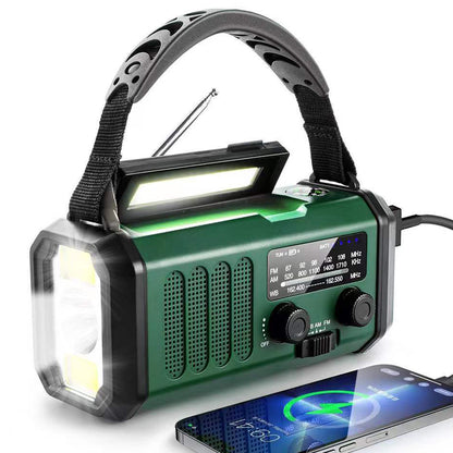 Solar Hand Crank Radio 10000mAh