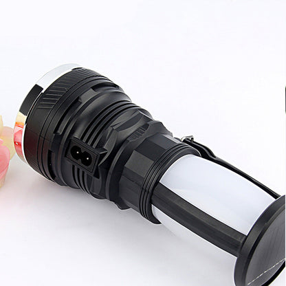 Solar Charging LED Strong Light Emergency Flashlight