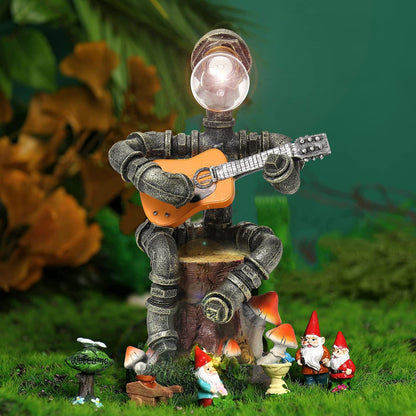 New Solar Resin Handicraft Garden Ornaments