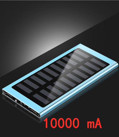 Ultra-thin metal solar power bank