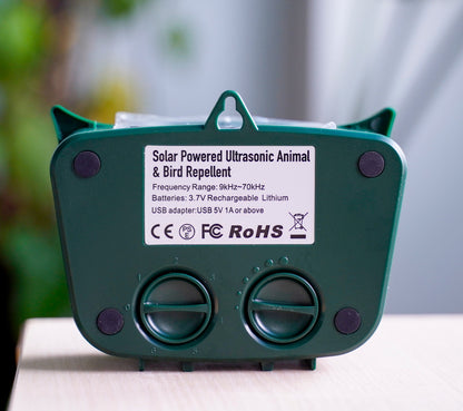 Outdoor Solar Ultrasonic Rat Remover