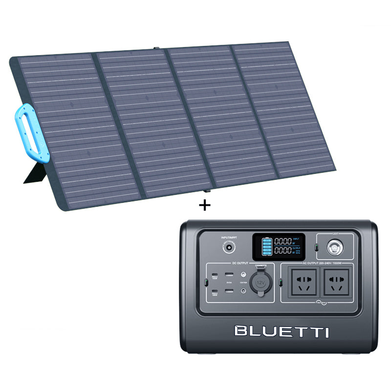 Kit Solar Panel Complete Battery & Plug And Play