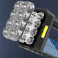 Solar Rechargeable Usb Flashlight Led