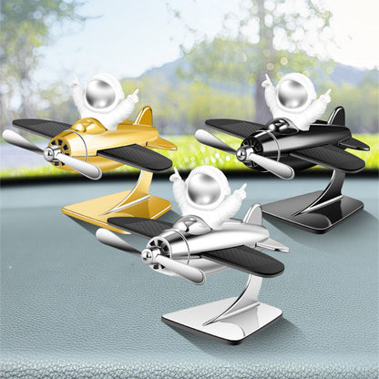 Car Astronaut Solar Airplane Aromatherapy Ornament