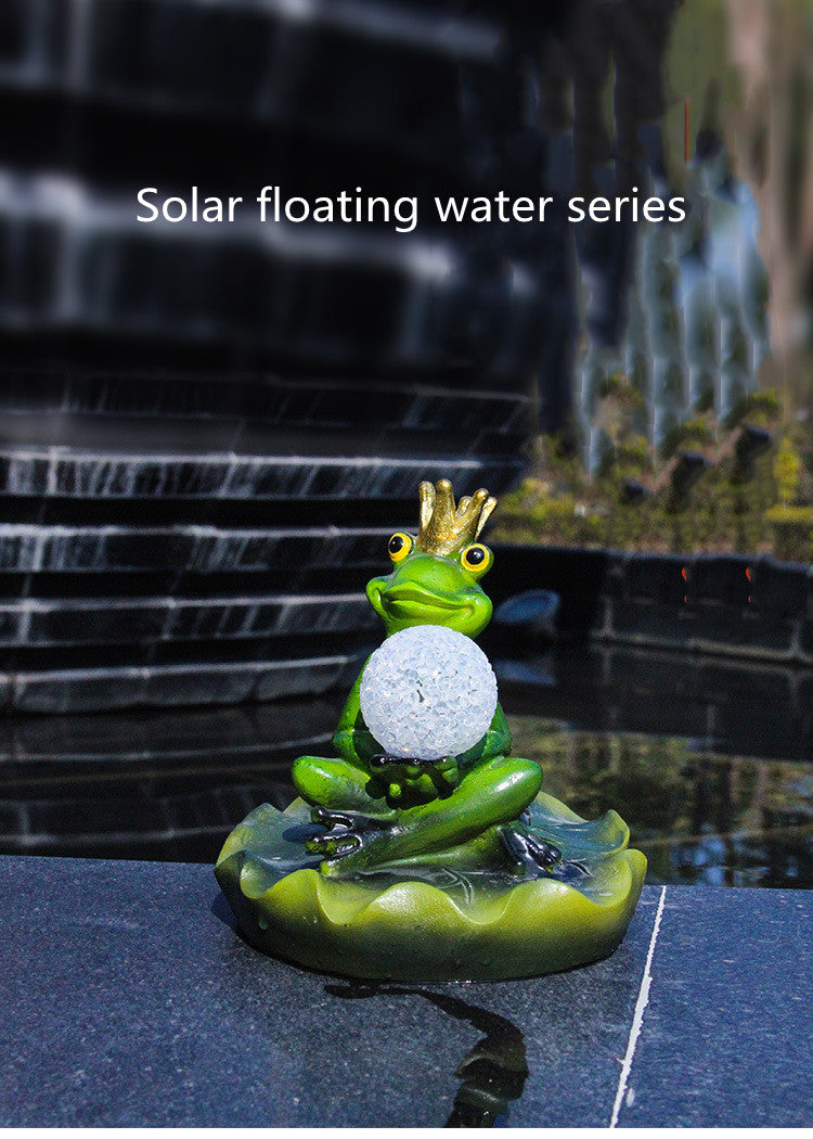 Solar Floating Pond Simulated Animals