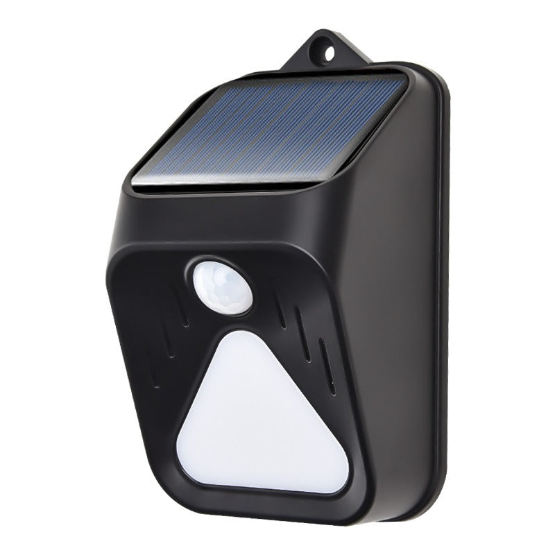 New Solar Alarm Light Human Body Sensing Remote Alarm To Drive Away Animals Solar Alarm Light