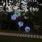 Solar Butterfly Hanging Tree Ball Outdoor Garden Lamp
