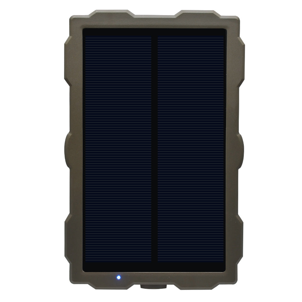 Outdoor Waterproof Hunting Camera Solar Charger Drop Resistant