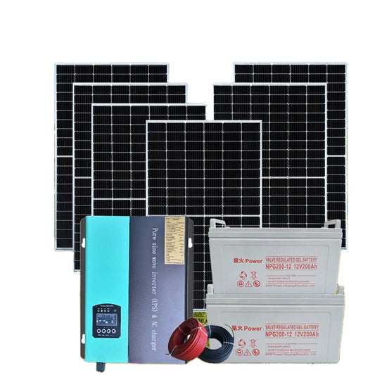 3KW Solar Energy System for Home Or Business, Photovoltaic Solar Kit