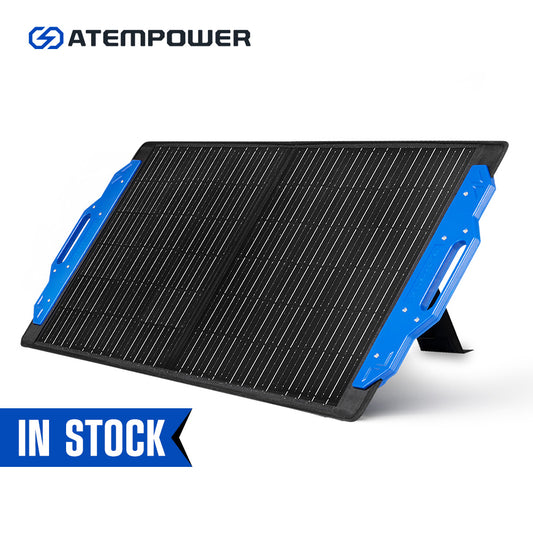 Waterproof High Efficiency 100W Portable Folding Solar Panel For RV Or Camping