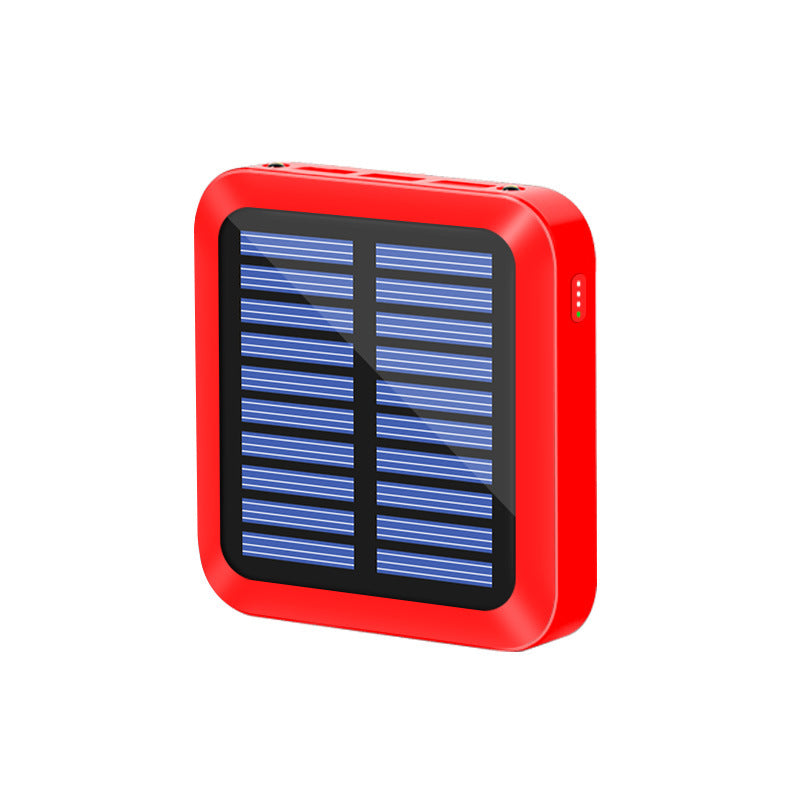 The Solar Power Bank Is Small And Portable