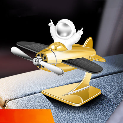 Car Astronaut Solar Airplane Aromatherapy Ornament