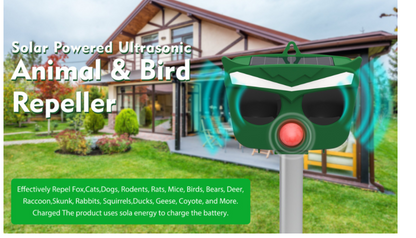 Outdoor Solar Ultrasonic Rat Remover