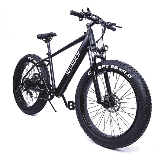 E Bike 26\' Fat Tire 1000W Motor 48V 15Ah Large Battery Mountain E-Bike