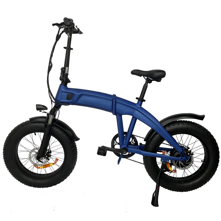 blue e-bike