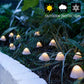 Solar Powered Mushroom Light Garden Villa Micro-view
