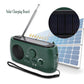 AM FM Solar LED Flashlight Hand Crank Rechargeable Radio