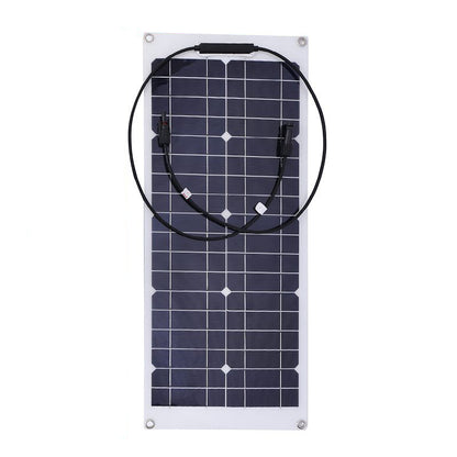 60W Monocrystalline Photovoltaic Solar Cell Power Board Outdoor Portable Emergency