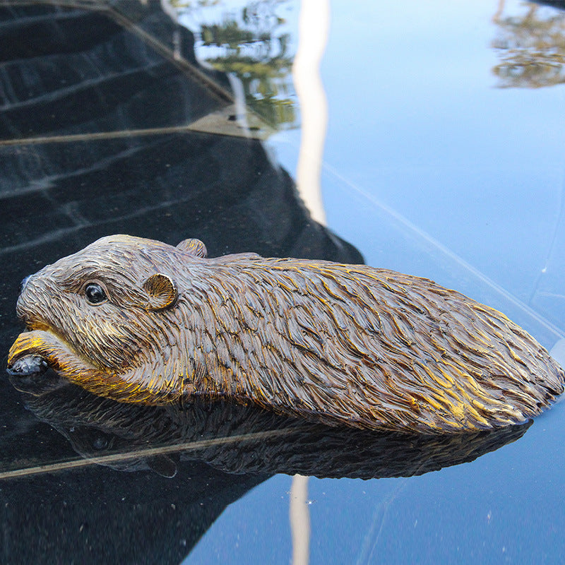 Solar Floating Pond Simulated Animals
