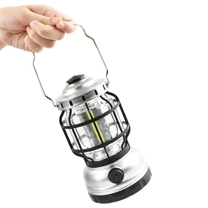 Rechargeable Outdoor Household Emergency Horse Lantern Flame Lamp